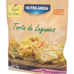 Pacote de 1 kg de pré-misto para torta de legumes Nutrilândia Alimentos